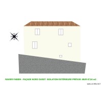 RAVIER  FABIEN PLAN FAÇADE NORD OUEST
