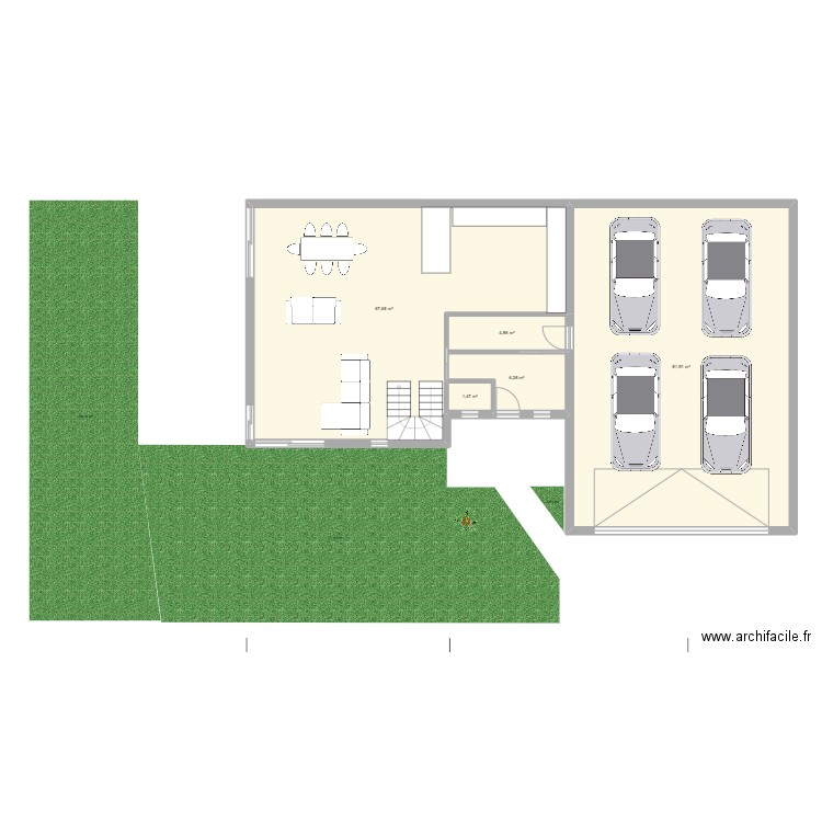 PAPAYAGO 2. Plan de 12 pièces et 267 m2