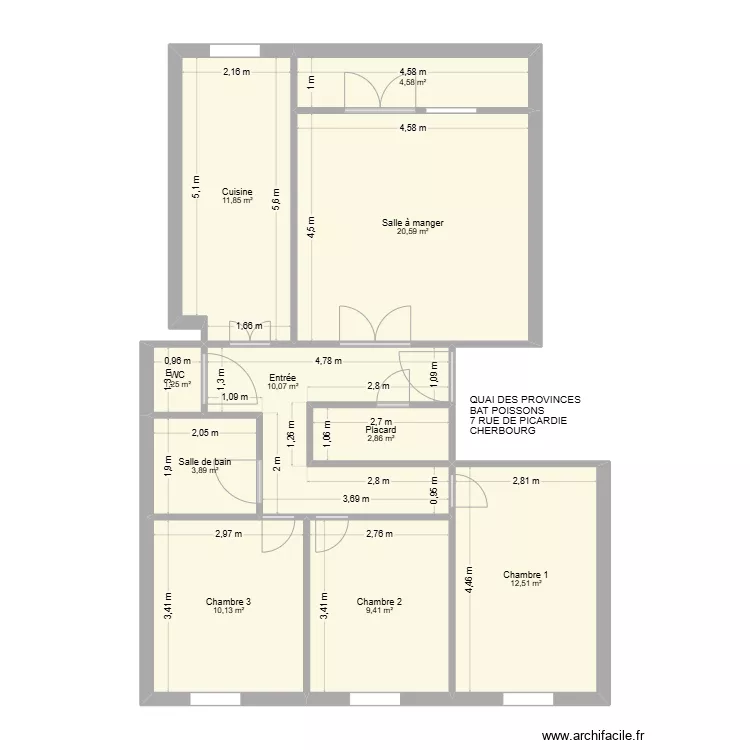 BAT LES POISSONS. Plan de 