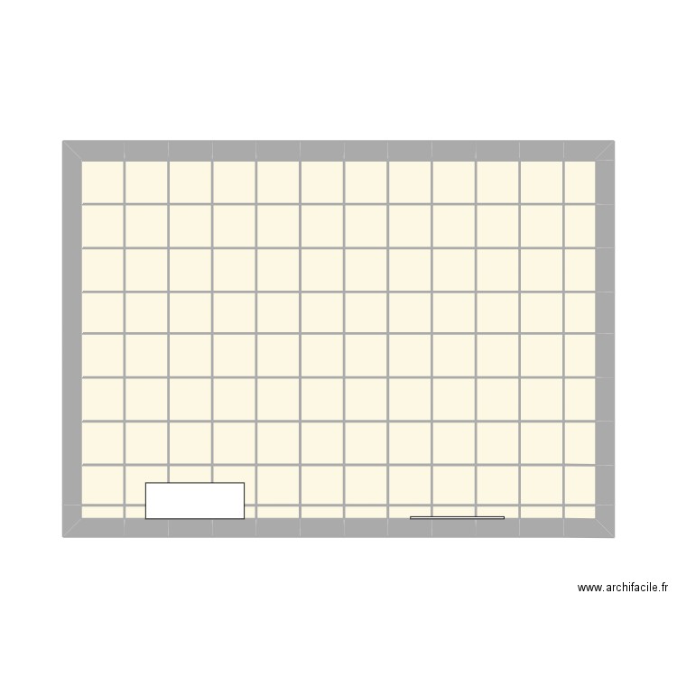 TERRASSE BB. Plan de 112 pièces et 35 m2