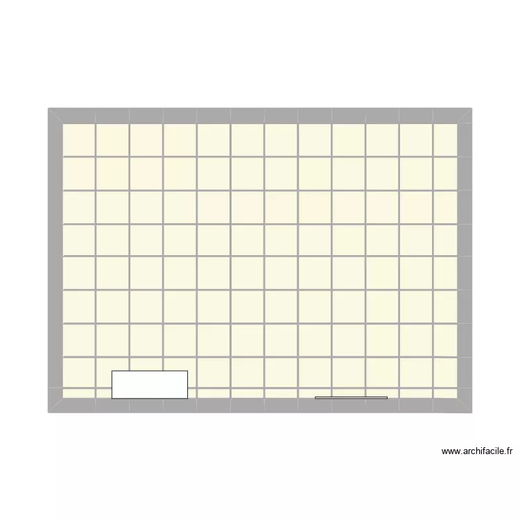 TERRASSE BB. Plan de 