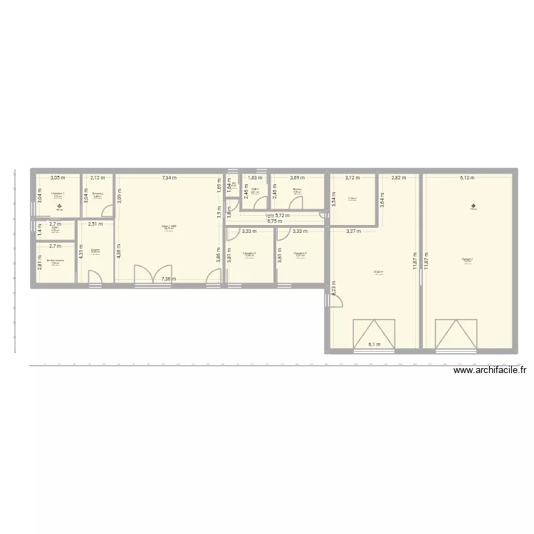 1234. Plan de 15 et 285 m² 1234. Plan de 15 et 285 m²