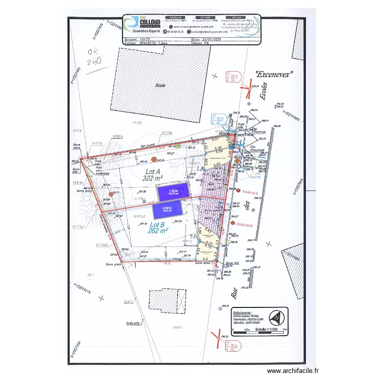 PARKING 112. Plan de PARKING 112. Plan de