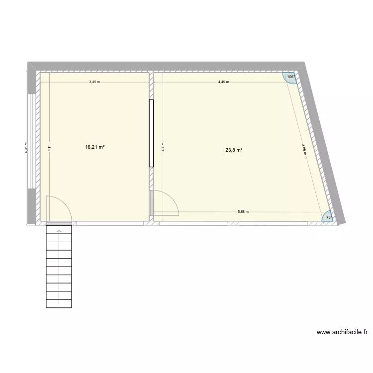 FILTROPTA &eacute;tage. Plan de 