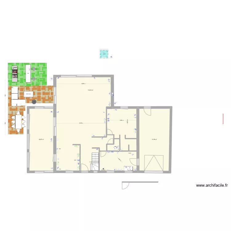 fanfan kiki plan prises implantation. Plan de 