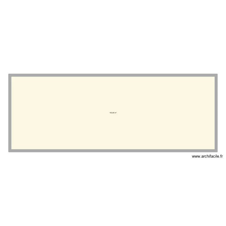 new plan mesure. Plan de 1  et 154 m²