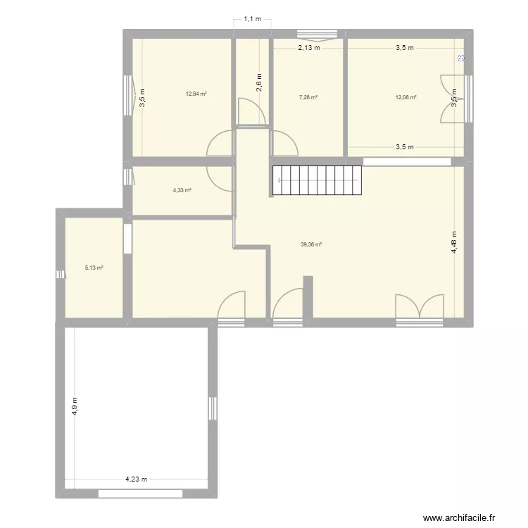 ma maison. Plan de 6 et 81 m² ma maison. Plan de 6 et 81 m²