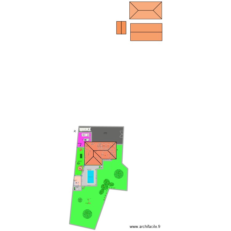maison saint didier 9. Plan de 16 pièces et 1603 m2