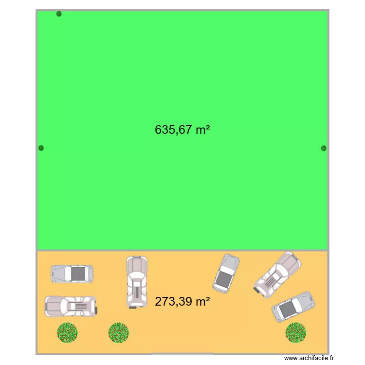kevin roco porche. Plan de 2  et 909 m²