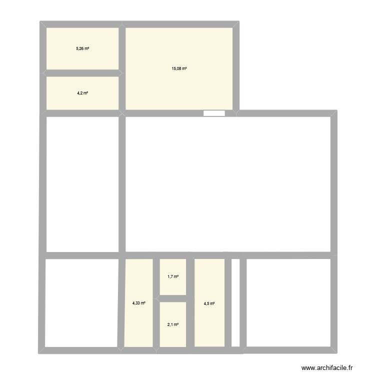 Maison Plougastel. Plan de 0 pièce et 0 m2