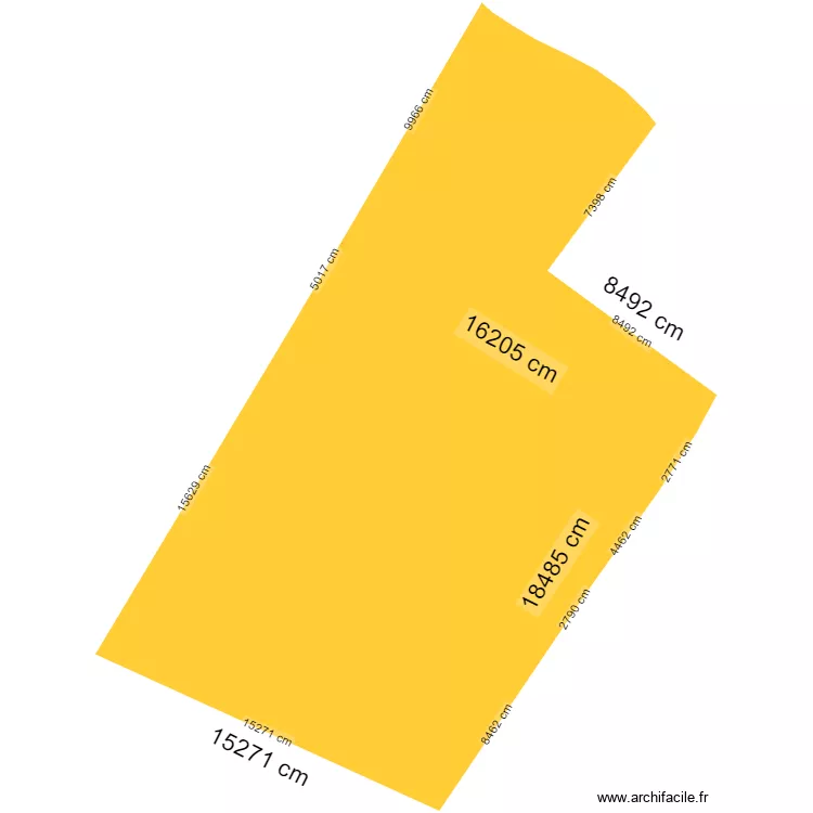 cadastre. Plan de 