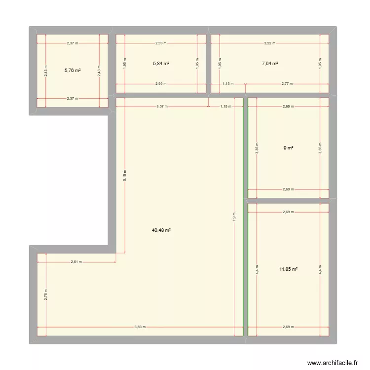 landivisiau2. Plan de 