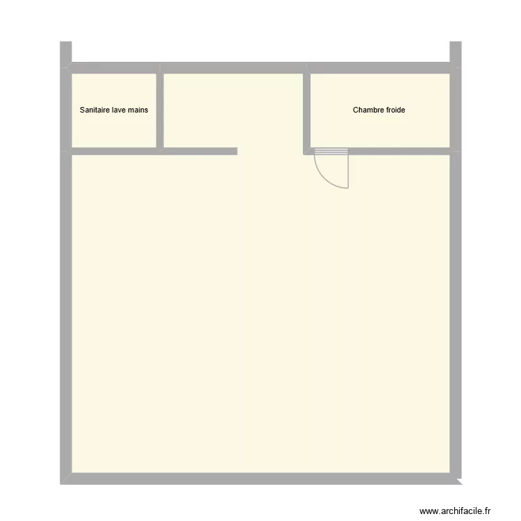 ROtisserie. Plan de 3  et 84 m²