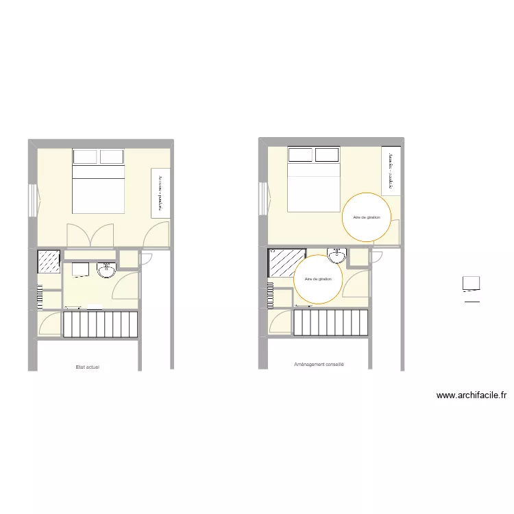 Marl&egrave;ne M.Duv.. Plan de 