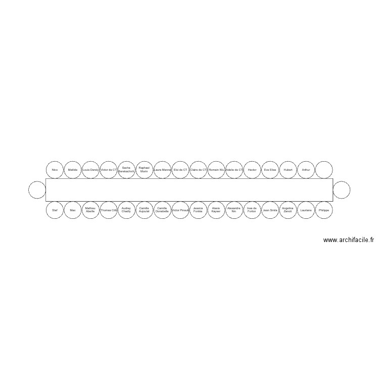 diner médiéval. Plan de 0 pièce et 0 m2