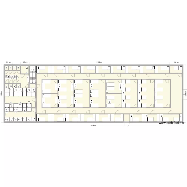 Grand Atelier atelier Gite sans mesures. Plan de Grand Atelier atelier Gite sans mesures. Plan de