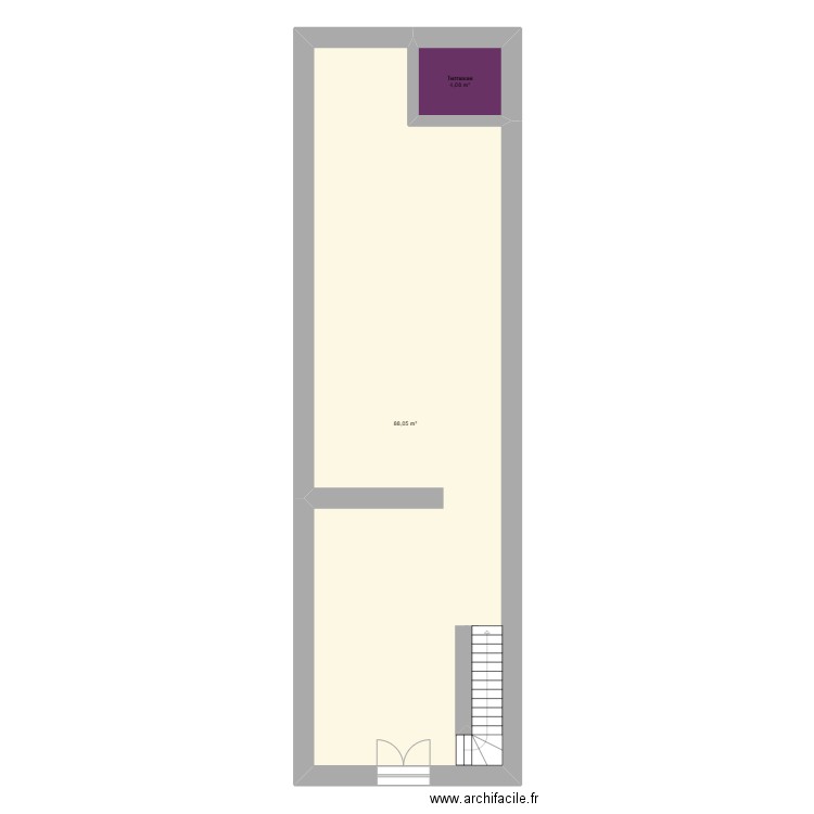 mazisopppkqoso. Plan de 2 pièces et 92 m2