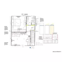 + Projet remise salon coté cour 3F + chambre (lit Villeneuve)