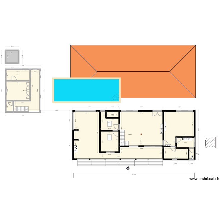 New 1101 droite 09/25 3 etage. Plan de 11 pièces et 215 m2