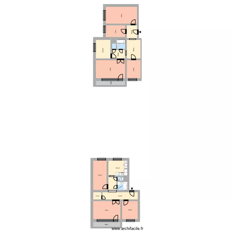 Hornická 656, byt 6. Plan de 15 et 199 m² Hornická 656, byt 6. Plan de 15 et 199 m²