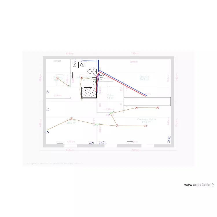 Pironnet 14. Plan de Pironnet 14. Plan de