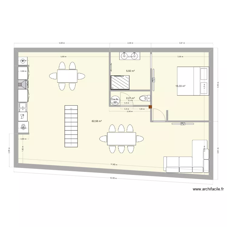 appartement terrasse clemenson. Plan de appartement terrasse clemenson. Plan de