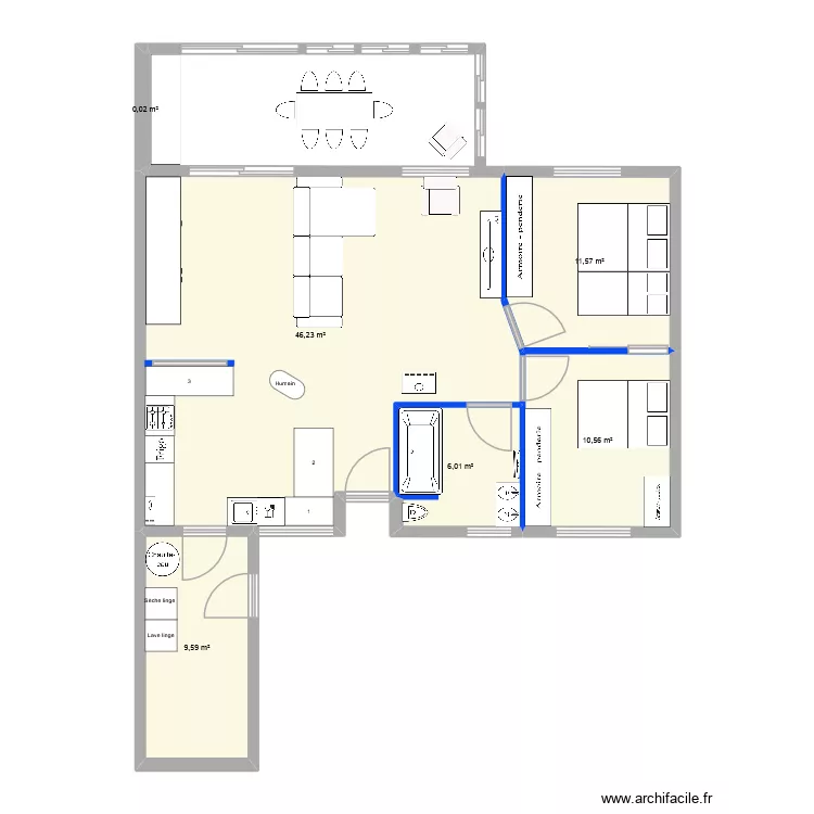 Maison folgoet 2. Plan de 6 et 84 m² Maison folgoet 2. Plan de 6 et 84 m²