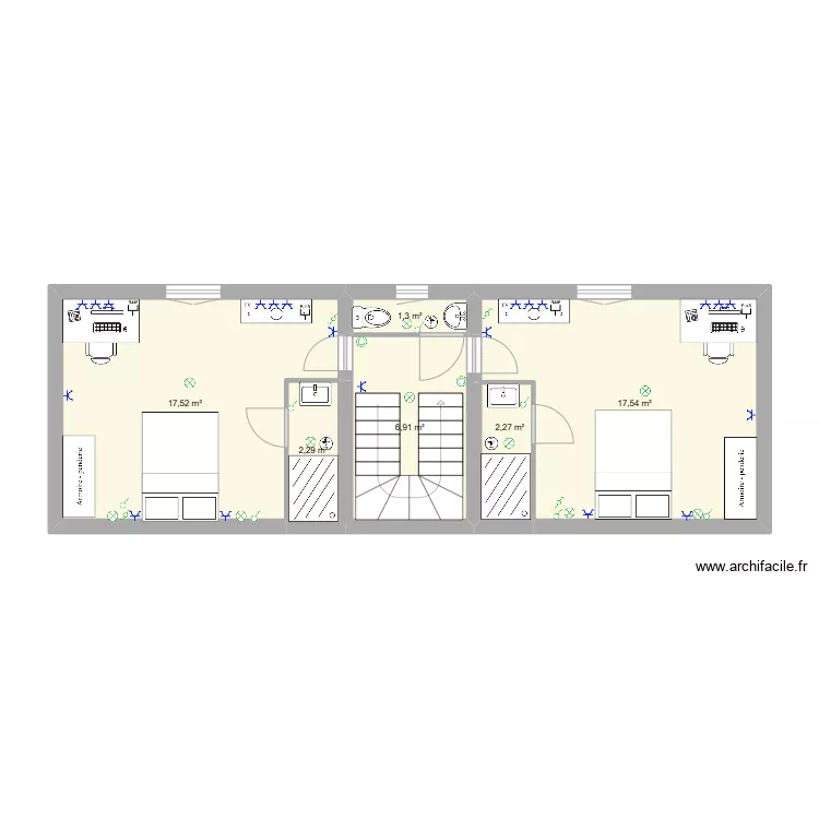 Projet audrieu 3. Plan de 