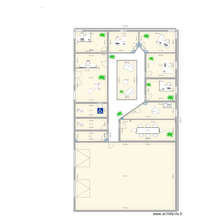 esquisse YB 43. Plan de 0 pièce et 0 m2