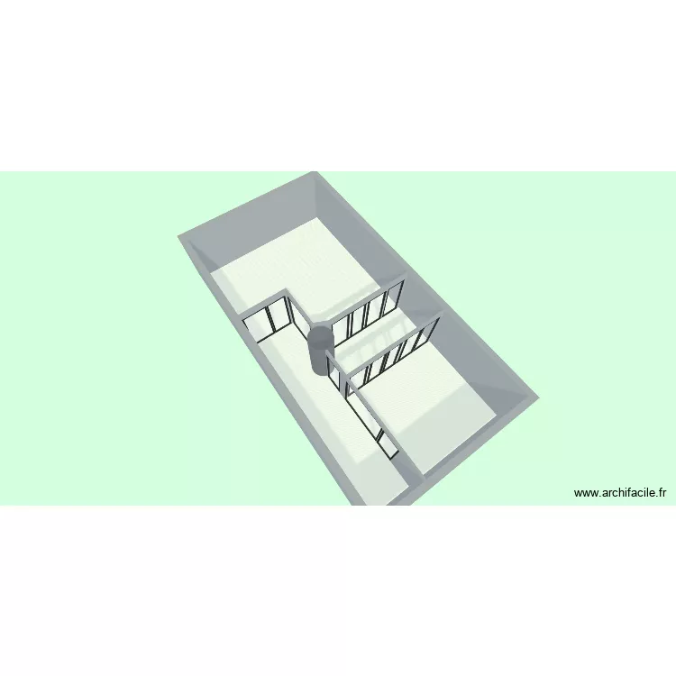 PLAN DAVID. Plan de 3  et 73 m²