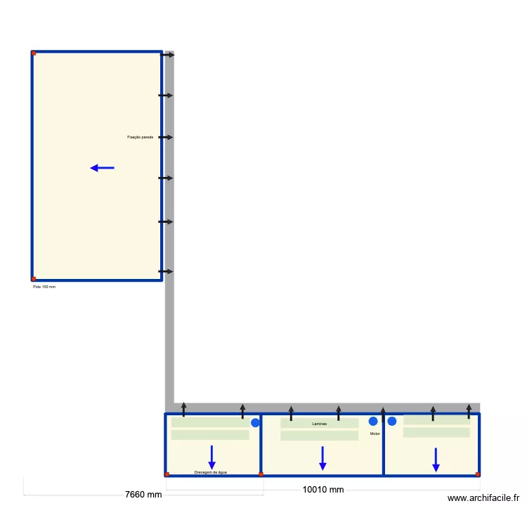 Fena Silvia v3. Plan de 4 Pièces et 49 m²