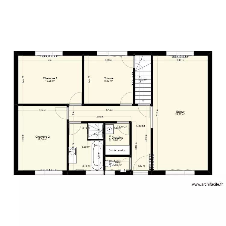 25_04_17 Plan projet Nusbaum. Plan de 