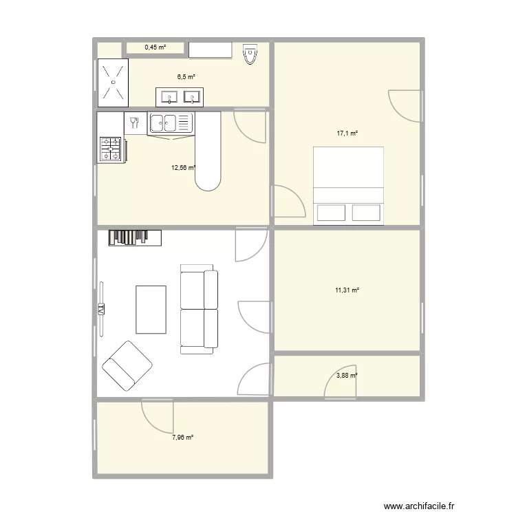 futur Rp. Plan de 7 et 60 m² futur Rp. Plan de 7 et 60 m²