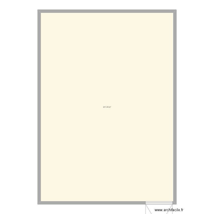 BOX CROSSFIT LX. Plan de 1 pièce et 201 m2