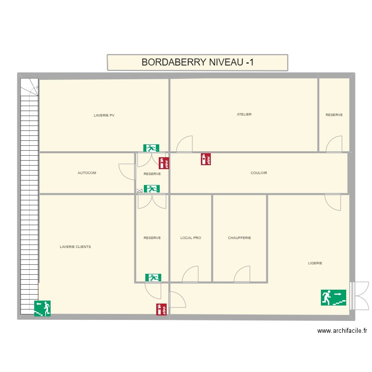 BORDABERRY R-1. Plan de 0 pièce et 0 m2