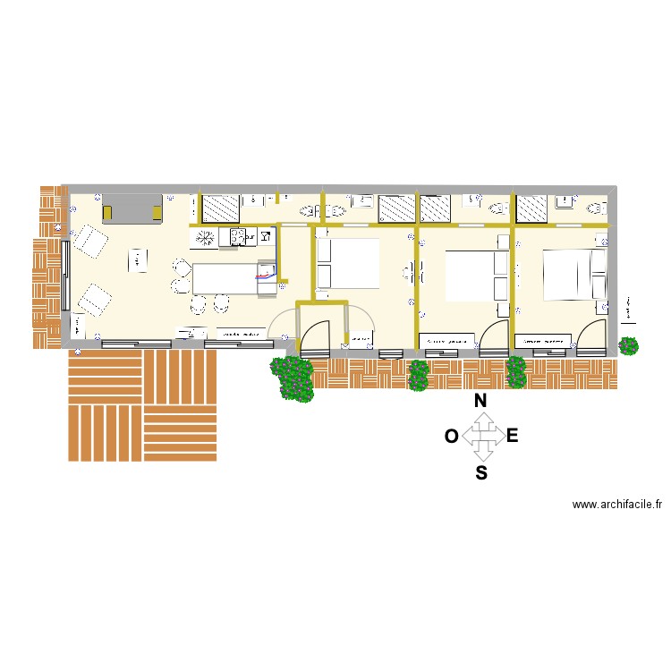 Dépendances10. Plan de 9 pièces et 123 m2