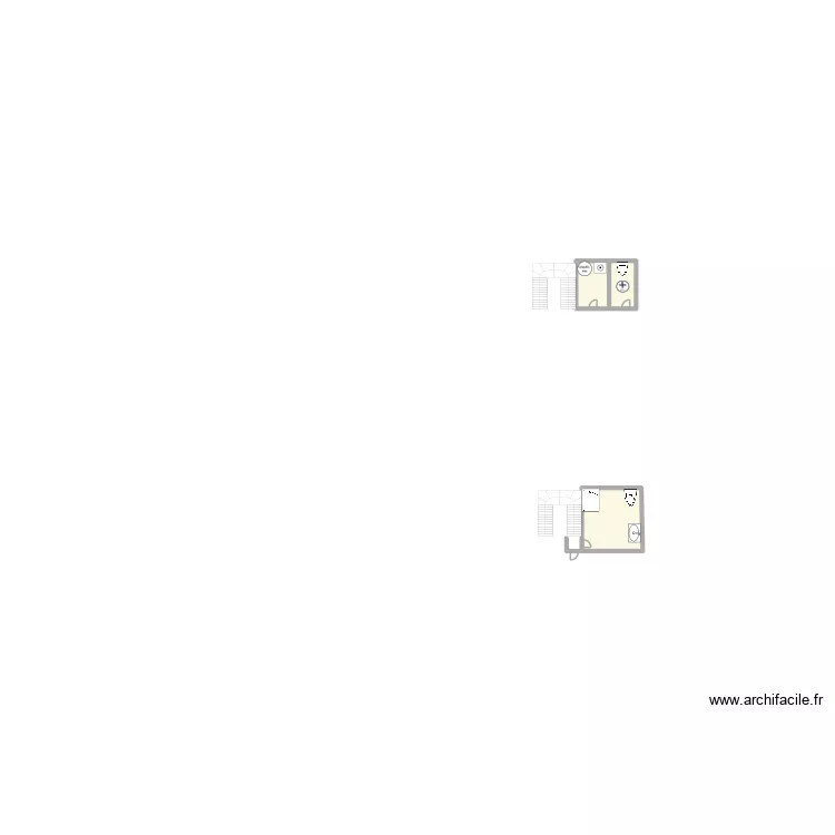 COLOMBIER RTE DU DAUPHINE. Plan de 3 Pièces et 64 m²