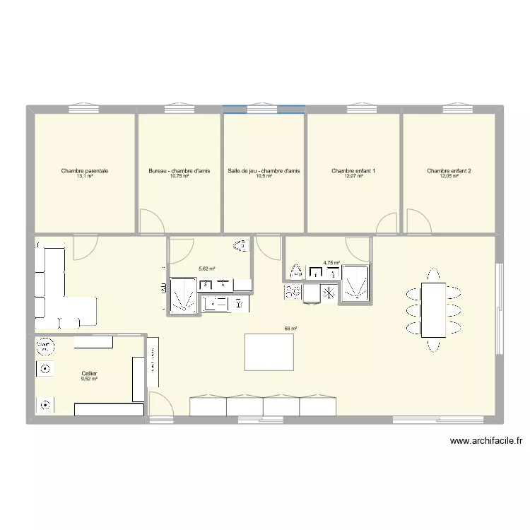Plan maison 2024 08 2. Plan de 