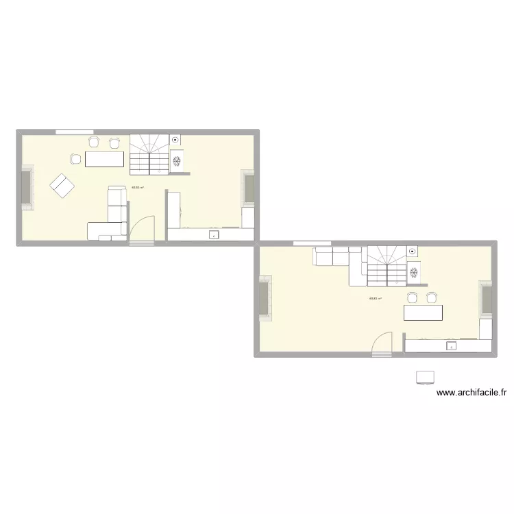 RDC CASA. Plan de RDC CASA. Plan de
