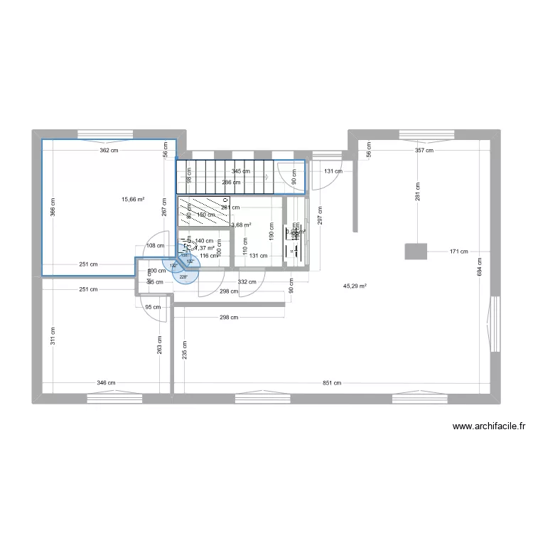 renov 1er Etage010. Plan de 
