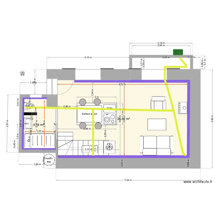 Les Acacias V5. Plan de 0 pièce et 0 m2