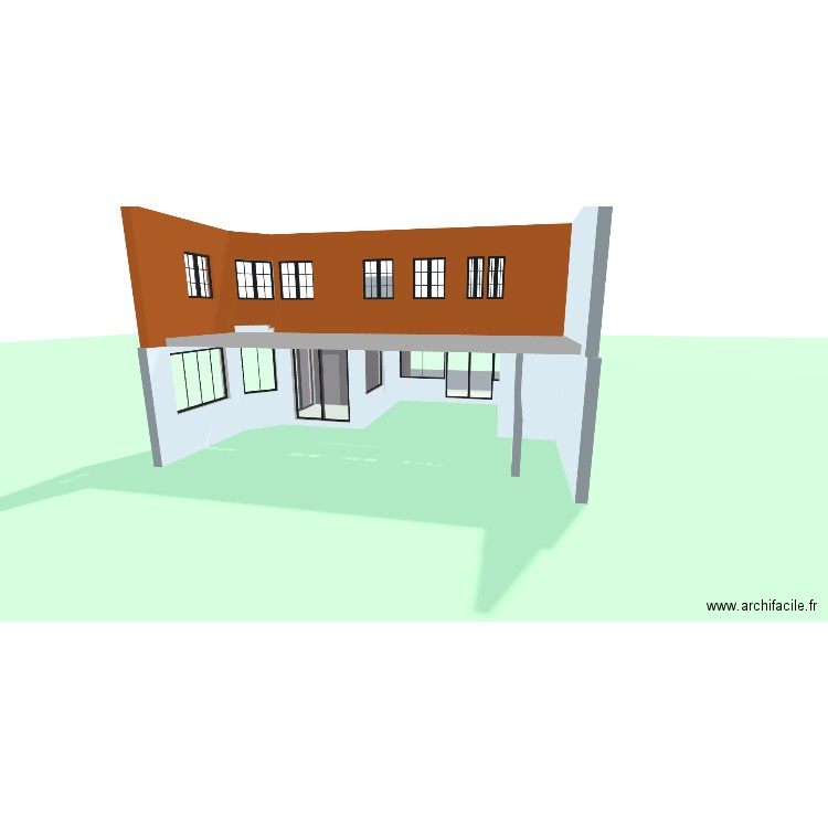 RESTO TERRASSE 02. Plan de 4 pièces et 31 m2