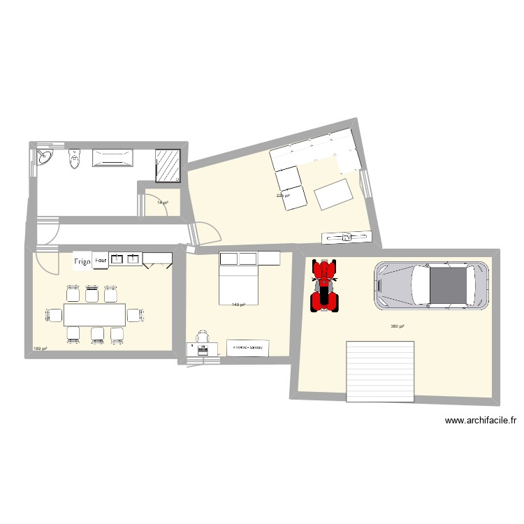 test. Plan de 0 pièce et 0 m2