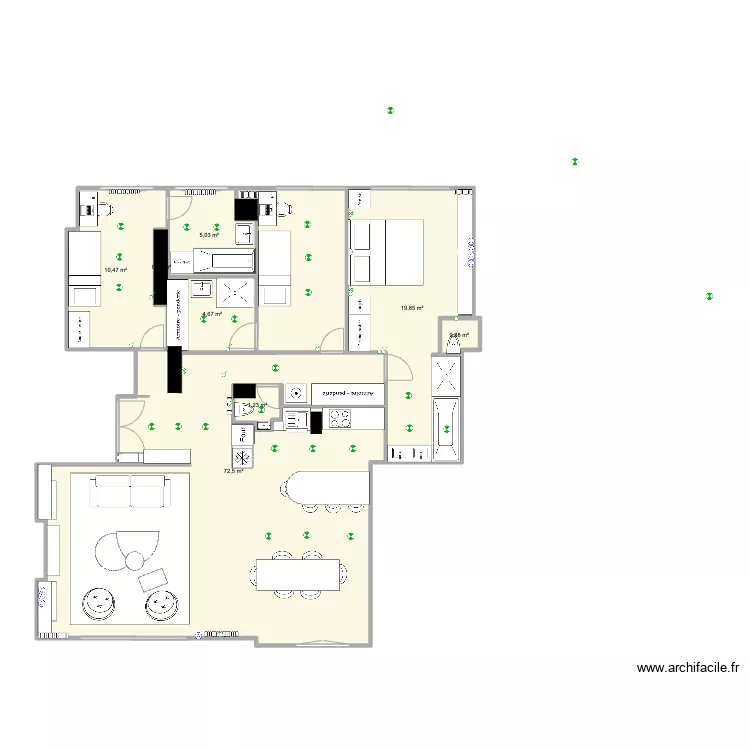 62B BF. Plan de 62B BF. Plan de