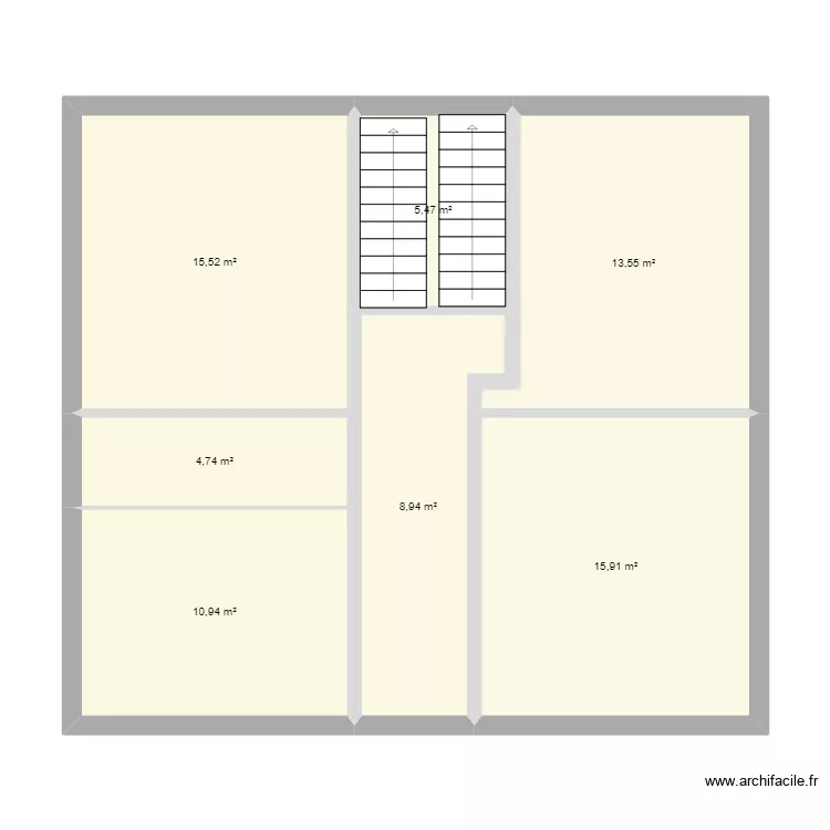 r+1 maison 3. Plan de r+1 maison 3. Plan de