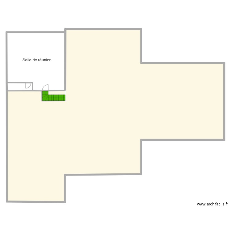 Agence Toulouse R+2 - Plan pour page LEAS. Plan de 3 pièces et 608 m2