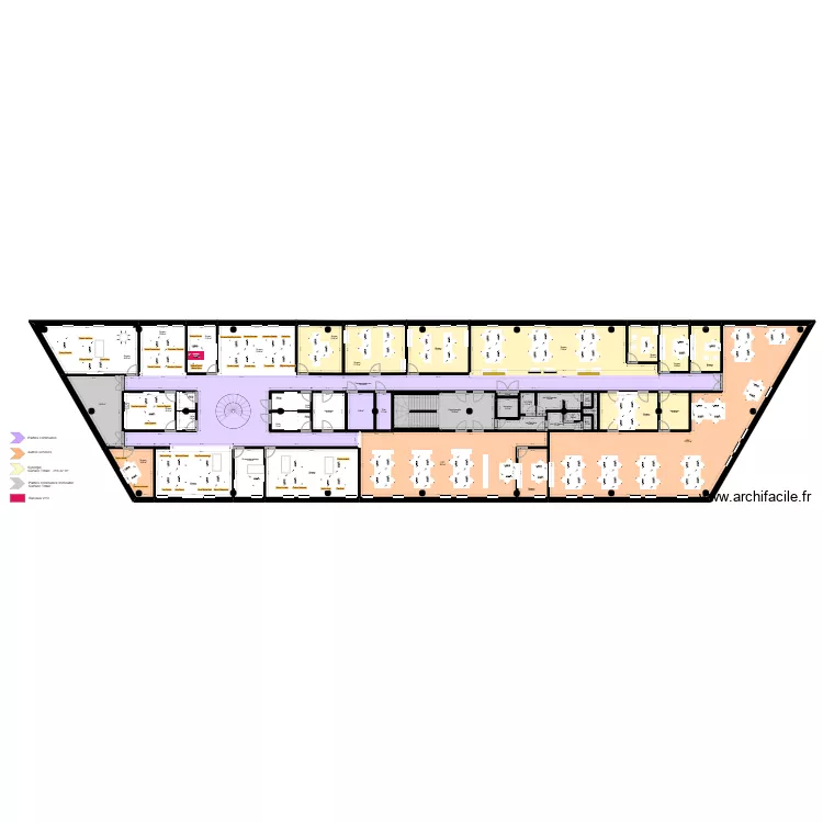 Toulouse Brindejonc Etage - avant projet. Plan de Toulouse Brindejonc Etage - avant projet. Plan de