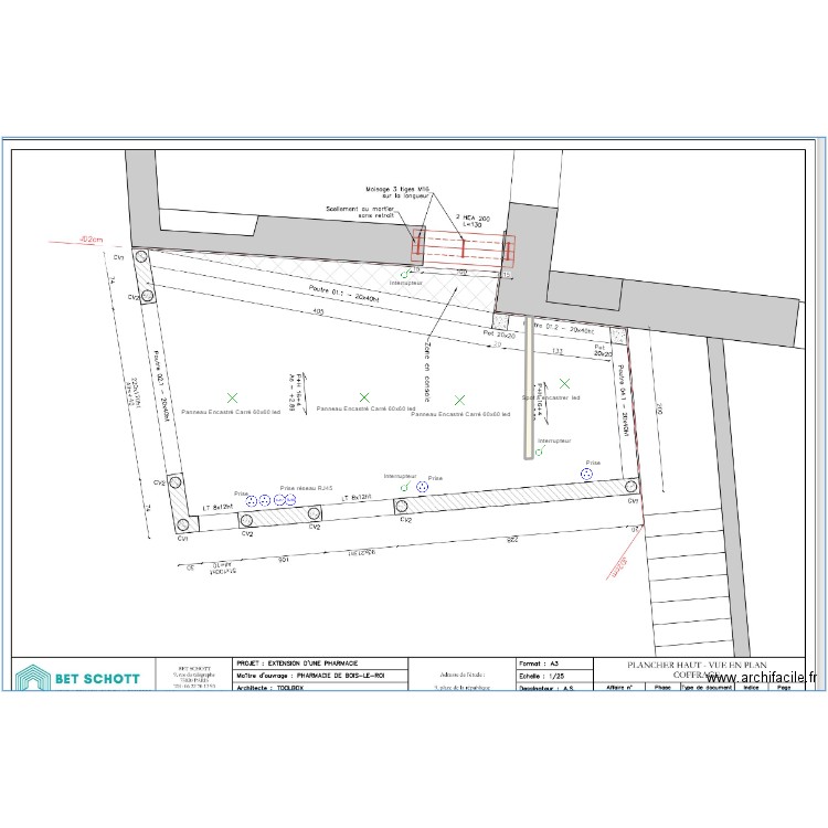 plan elec 4.1. Plan de 0 pièce et 0 m2