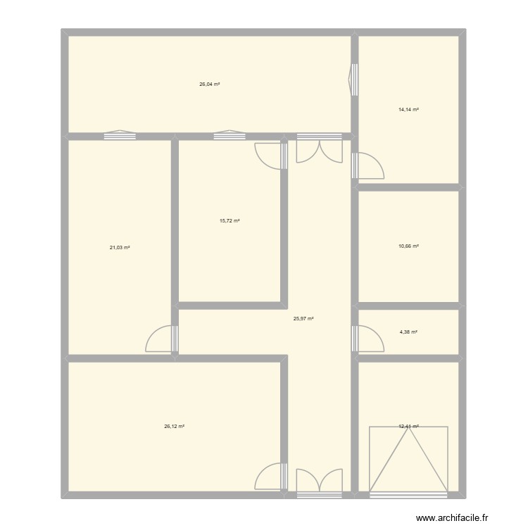 CITY HOUSE. Plan de 0 pièce et 0 m2