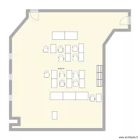 Plan architectural du réseau Salle AB202